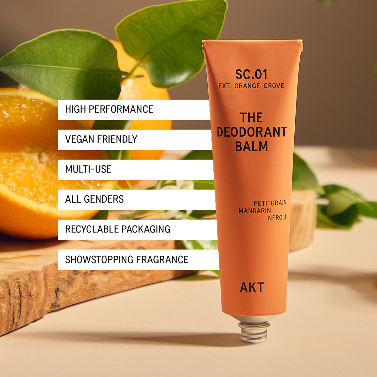 The Deodorant Balm SC.01 - Orange Grove