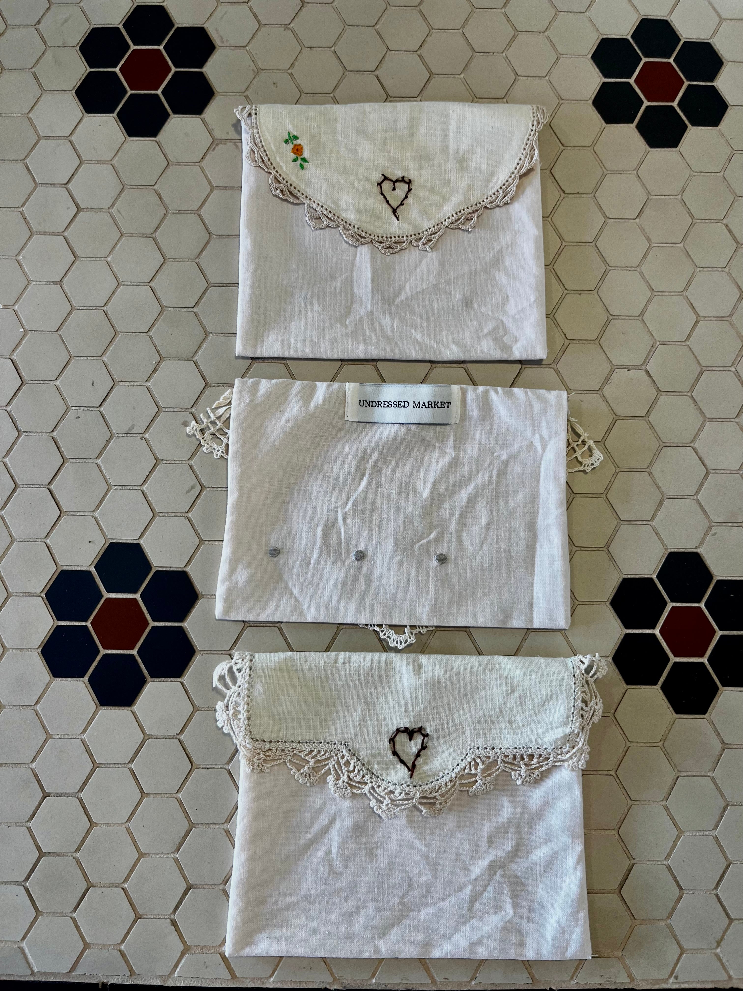 Vintage Lace Envelope