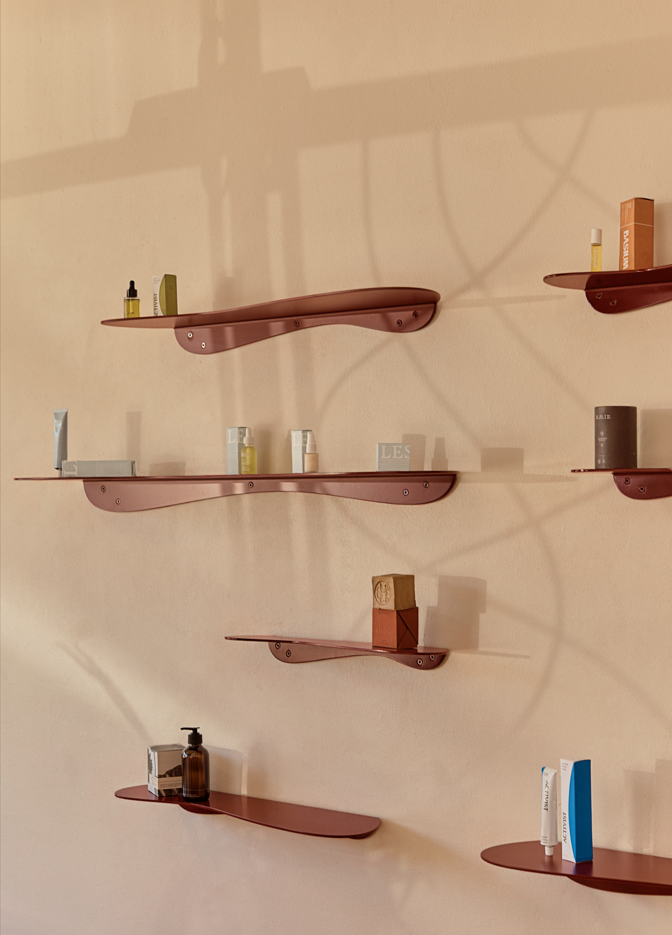 Smooth Floating Shelves by Nicole Lawrence Studio
