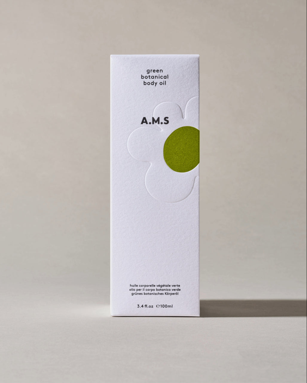A.M.S Green Botanical Body Oil