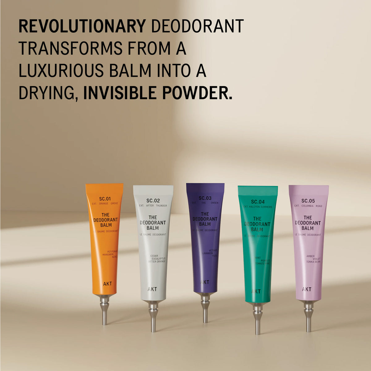 The Deodorant Balm - Discovery Set
