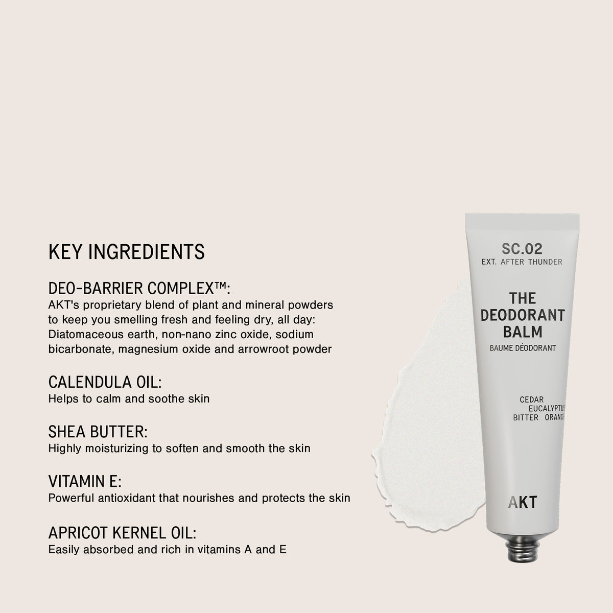 The Deodorant Balm SC.02 - After Thunder