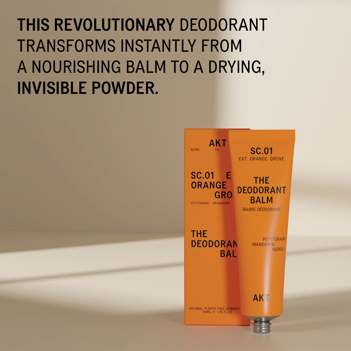 The Deodorant Balm SC.01 - Orange Grove