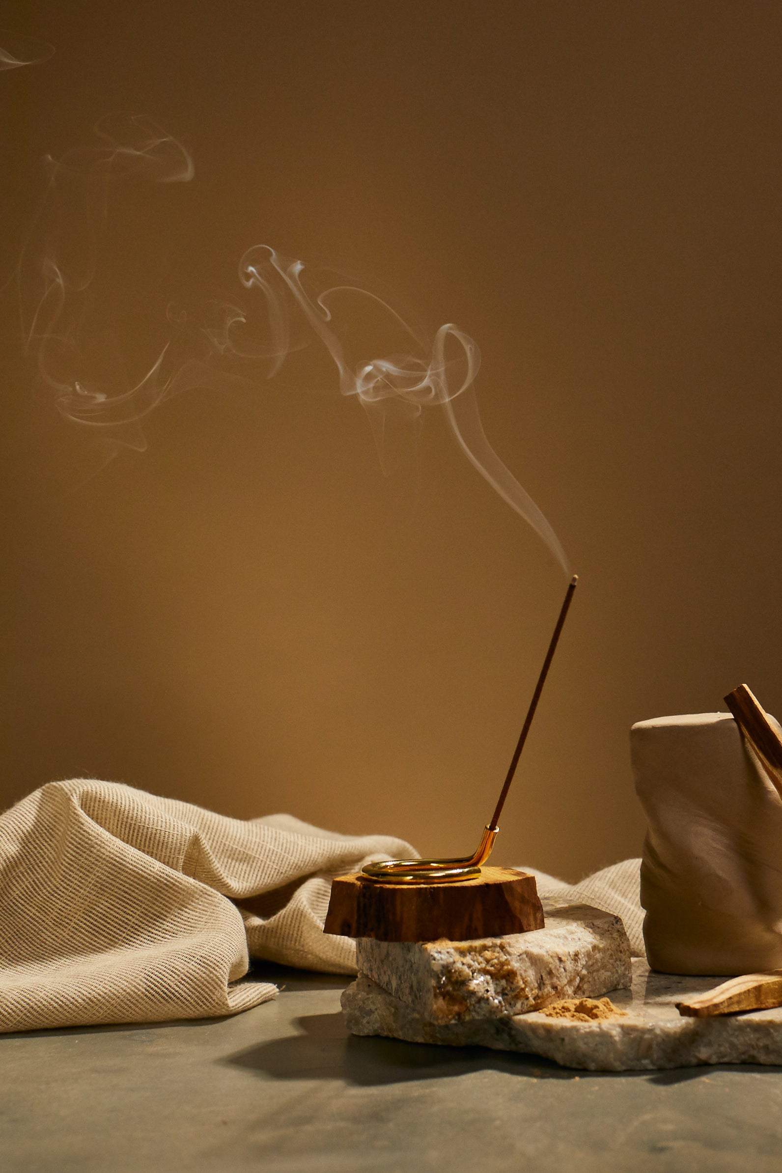 Brass Incense Holder (iii)