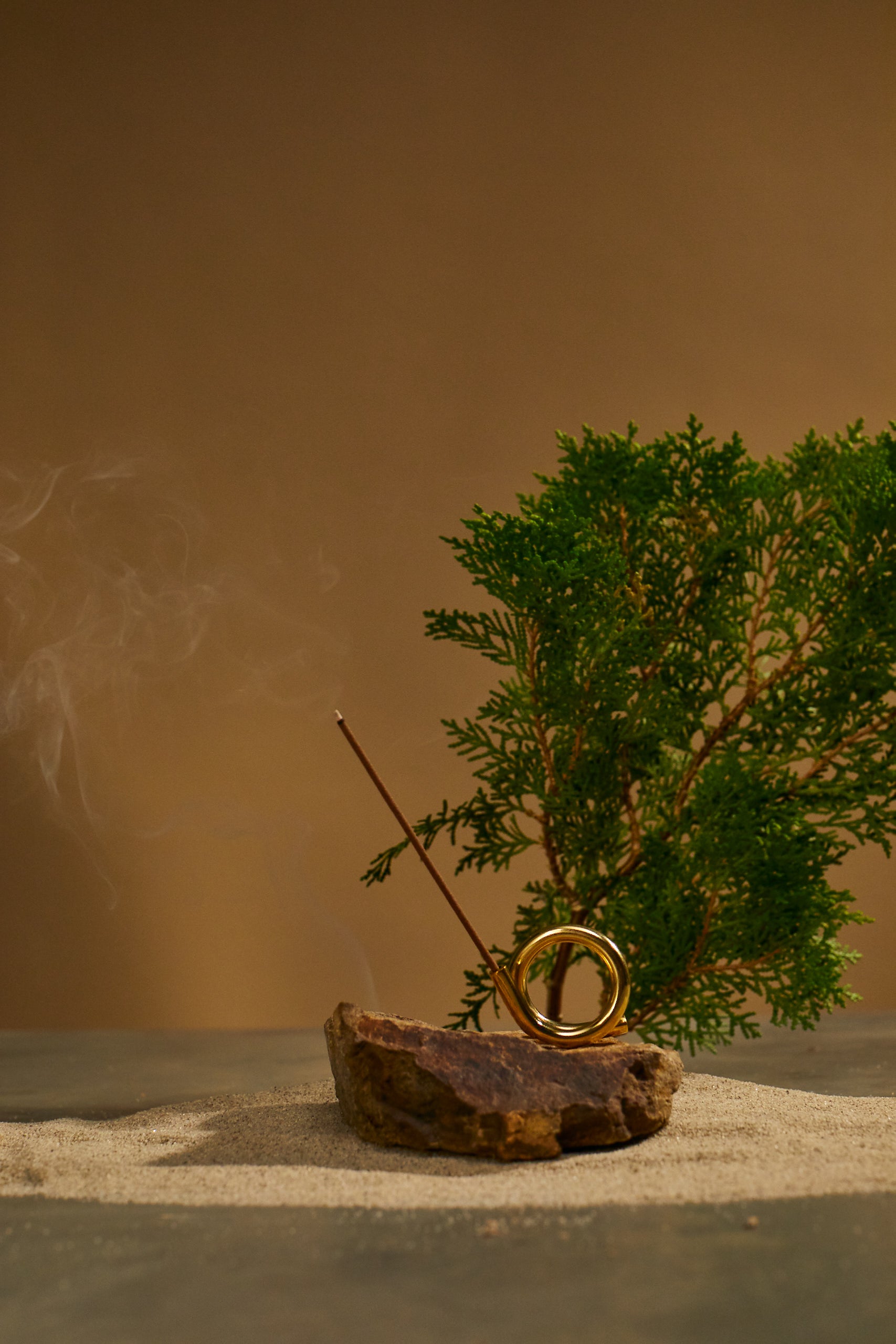 Brass Incense Holder (ii)